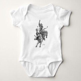 Bull Rider Baby Bodysuit