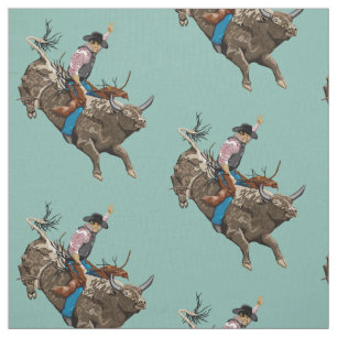 Bull rider fabric