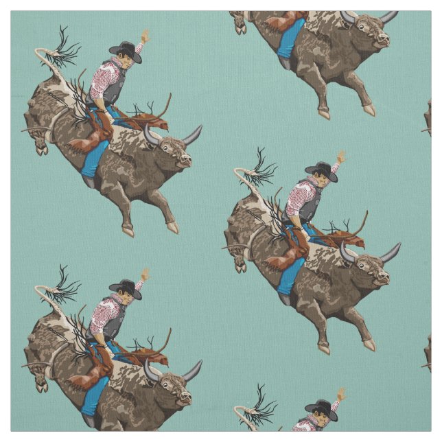 Bull rider fabric (Swatch)