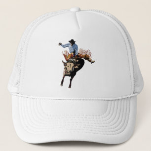 Bull Rider Trucker Hat
