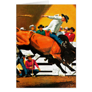 Bull Riding by Fred Ludekens