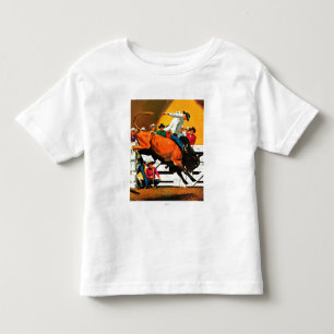Bull Riding by Fred Ludekens Toddler T-Shirt