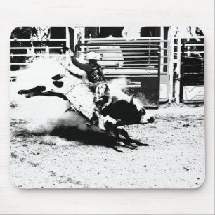 Bull Riding Champ Mouse Mat
