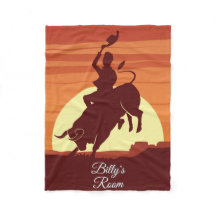 Bull Riding Cowboy Rodeo Personalised