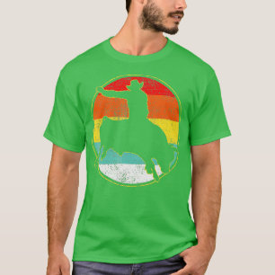 Bull Riding Cowboy Western Tee Vintage