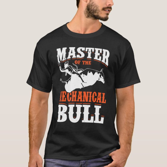 Bull Riding For Bull Rider Rodeo Athlete Future Bu T-Shirt (Front)