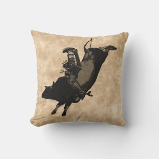 Bull Riding Hero- Rodeo Event Cushion