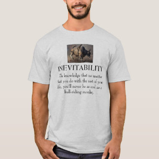Bull-Riding Monkey T-Shirt