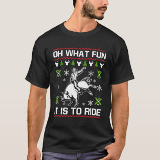 Bull Riding Rider For T-Shirt