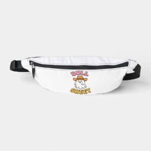 Bull Sheet Cute Ghost Cowboy Vintage Funny T-Shirt Bum Bags