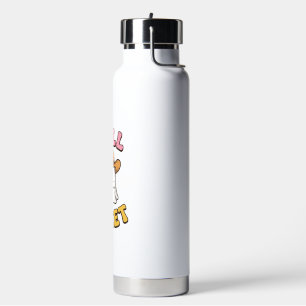 Bull Sheet Cute Ghost Cowboy Vintage Funny T-Shirt Water Bottle