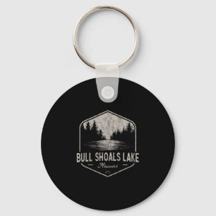 Bull Shoals Lake Missouri Outdoors Vintage Key Ring