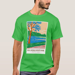 Bull Shoals White River State Park Arkansas Vintag T-Shirt