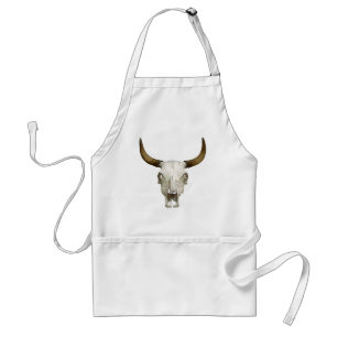 Bull Skull Apron