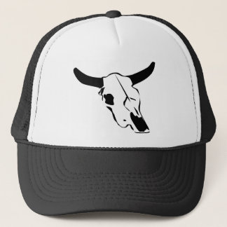 Bull Skull Trucker Hat