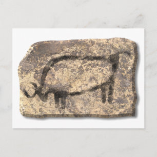Bull-stone Postcard