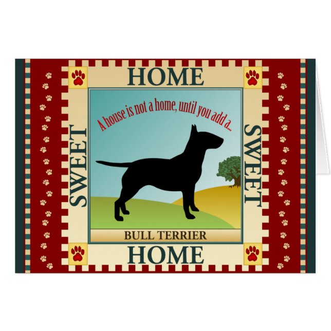 Bull Terrier (Front Horizontal)