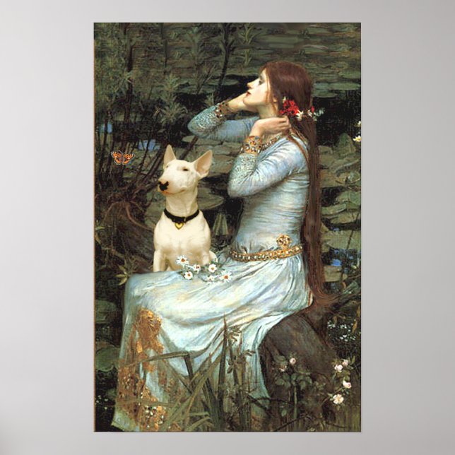 Bull Terrier 1 - Ophelia Seated Poster (Front)