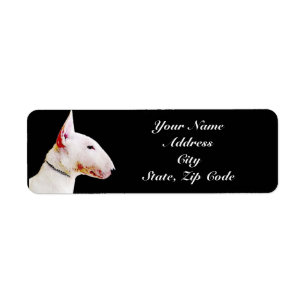 Bull Terrier Address Labels