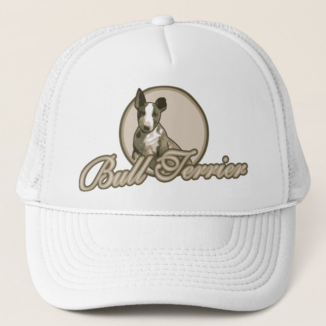 Bull Terrier BETTY Trucker Hat (Front)