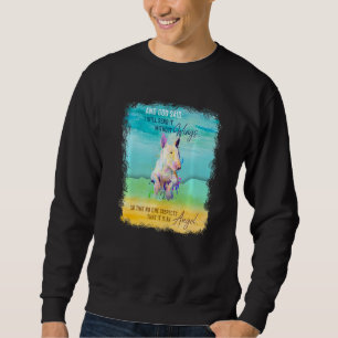 Bull Terrier  Birthday For Kids Teen Love Bull Ter Sweatshirt