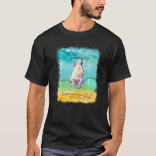Bull Terrier Birthday For Kids Teen Love Bull Ter T-Shirt