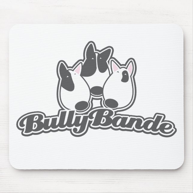 Bull Terrier - Bully Bande Mouse Mat (Front)