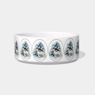 Bull Terrier Christmas  Bowl