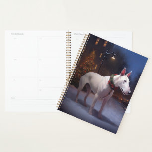 Bull Terrier Christmas Festive Season Planner