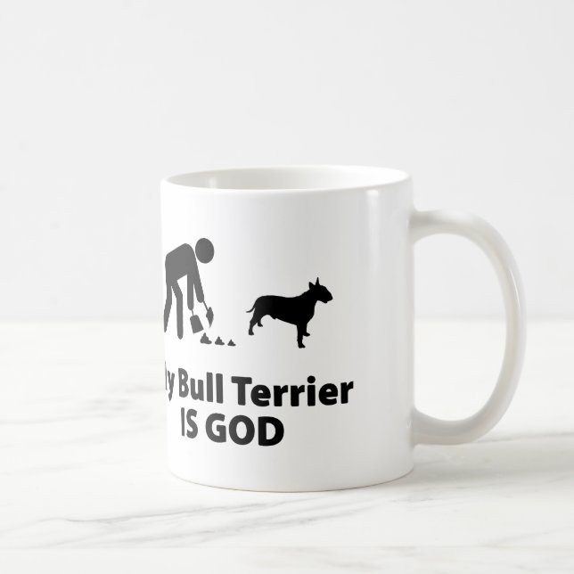 Bull Terrier Coffee Mug (Right)