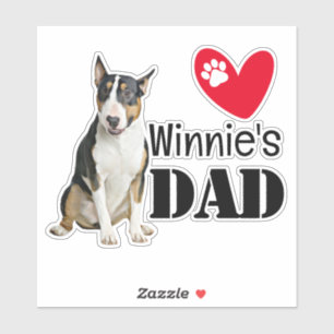 Bull Terrier Dad Personalised
