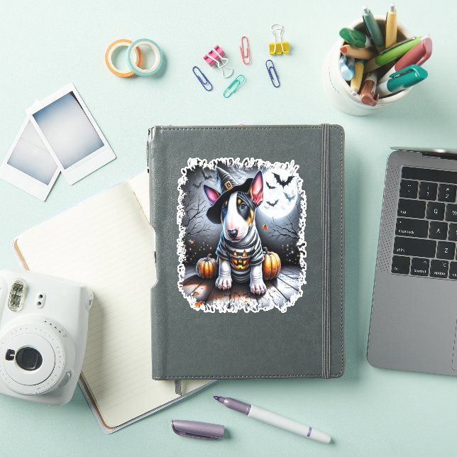 Bull Terrier Dog Halloween (iPad Cover)