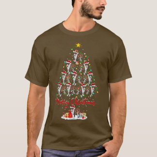 Bull Terrier Dog Matching Santa Bull Terrier Chris T-Shirt
