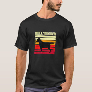 Bull Terrier Dog Mum Dad Bull Terrier T-Shirt