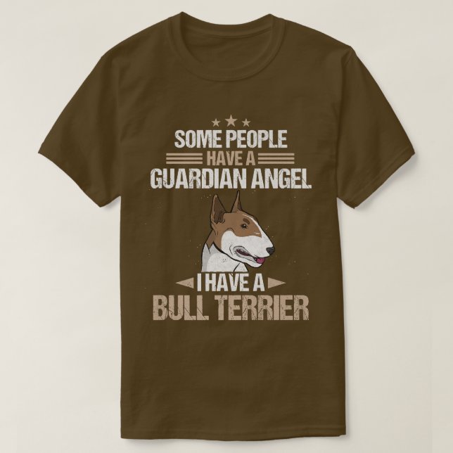 Bull terrier dog  T-Shirt (Design Front)