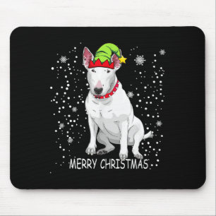 Bull Terrier Dog Tree Christmas Sweater Xmas Dogs  Mouse Mat