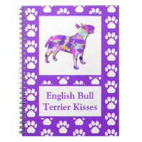 Bull Terrier English Kisses Dog Silhouette PPY&B