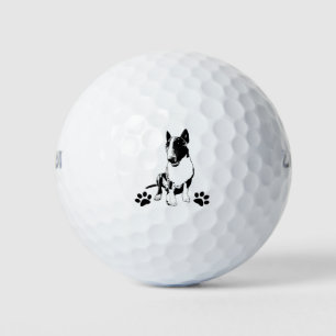 Bull Terrier Golf Balls