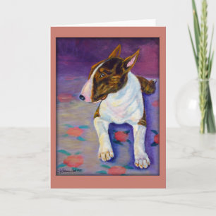 Bull Terrier Greeting Cards