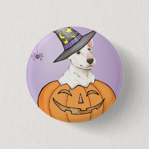 Bull Terrier Halloween 3 Cm Round Badge