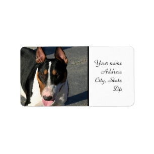 Bull Terrier Label