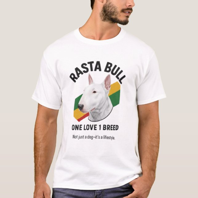 Bull terrier Lover T-Shirt (Front)