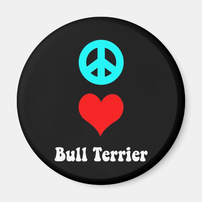 Bull Terrier Magnet (Front)