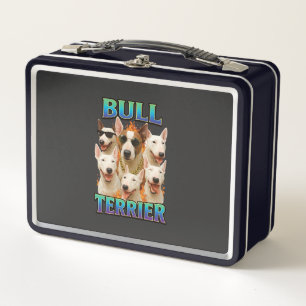 Bull Terrier  Metal Lunch Box