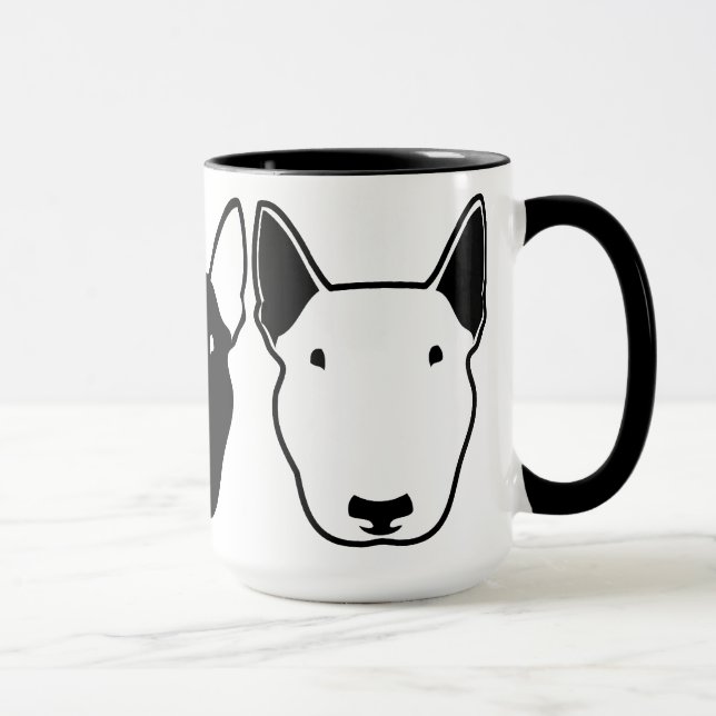 Bull Terrier Mug (Right)