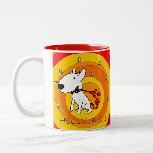 Bull Terrier Mug (Left)