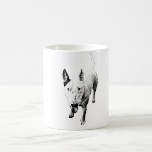 Bull Terrier Mug – Soulful Grit, Front and Center