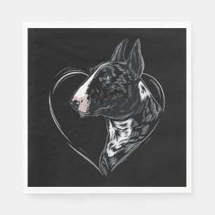 Bull Terrier Napkin