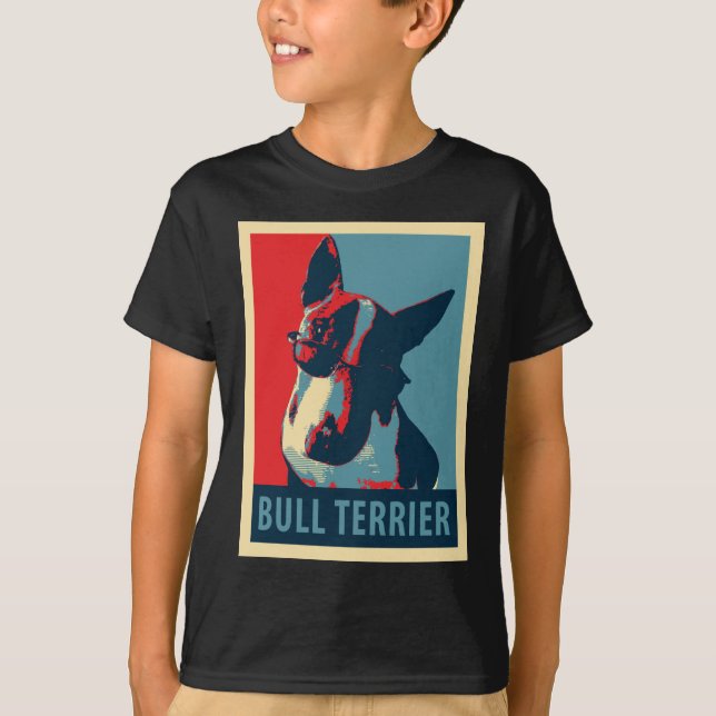 Bull Terrier Political Parody T-Shirt (Front)