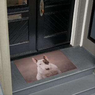 Bull Terrier Portrait Doormat